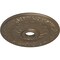 Ekena Millwork Swindon Ceiling Medallion (Fits Canopies up to 6 1/8"), 24"OD x 4"ID x 1 1/2"P, Warm Silver CM24SWWSS - alternate 3
